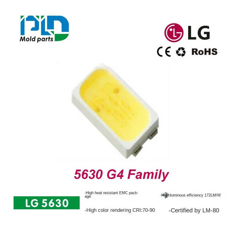 South Korea Import LG 5630 LED Lamp Beads Four Six Generations Light-Emitting Diodes Original Package SMD LED Special Wholesale