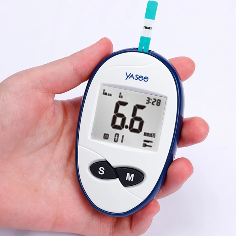 Home Test Blood Sugar Test Machine Glucose Ketone Meter Glucometer With Test Strips