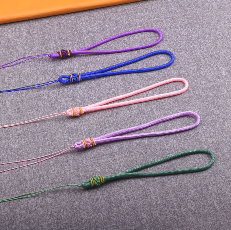Wholesale Nylon lanyard play handles mobile phone lanyard