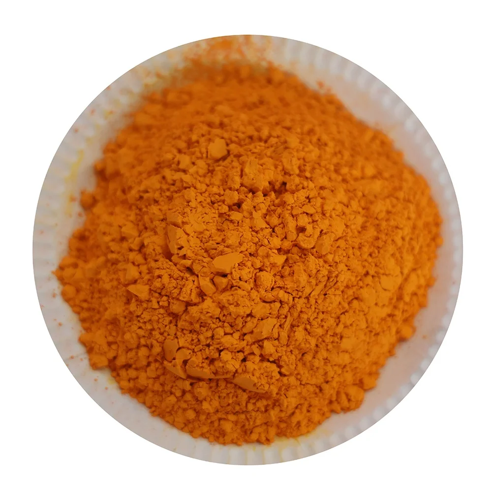 high temperature resistant 1300 degree orange-yellow ceramic glaze pottery art pigment powder