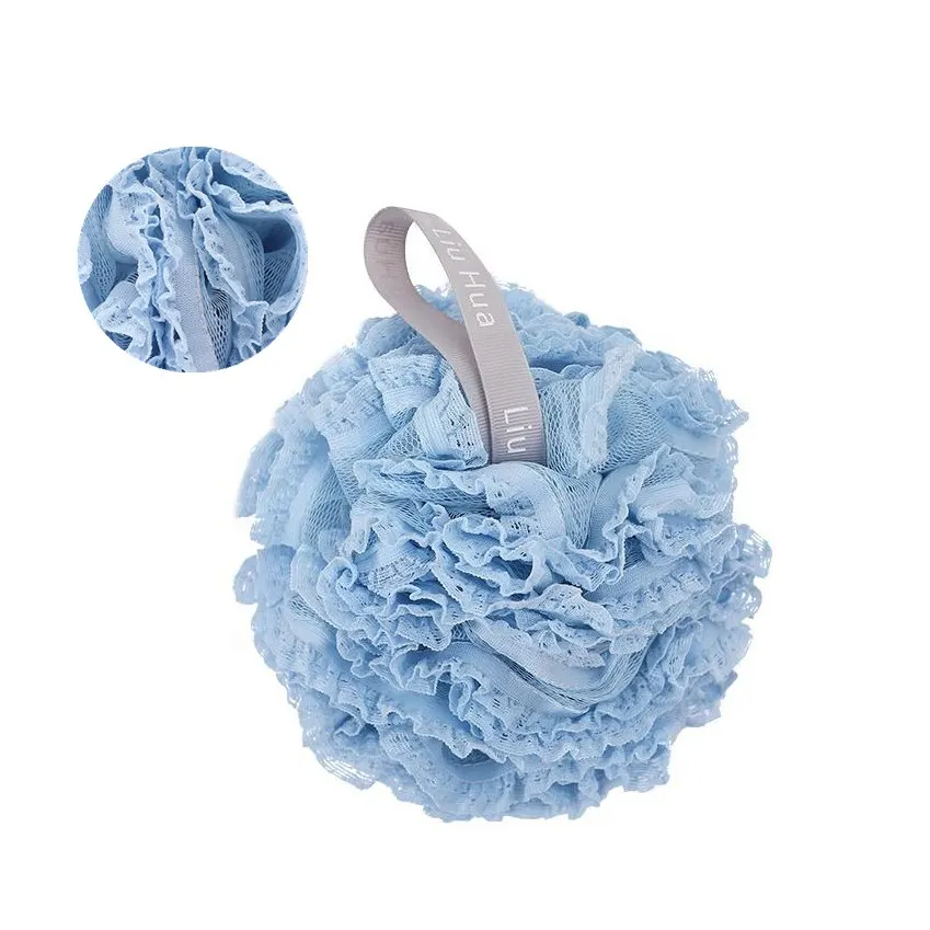 Распродажа, разноцветные сетчатые губчатые шарики для ванны, 40 грамм, мешочек для душа, отшелушивающий шарик для ванны