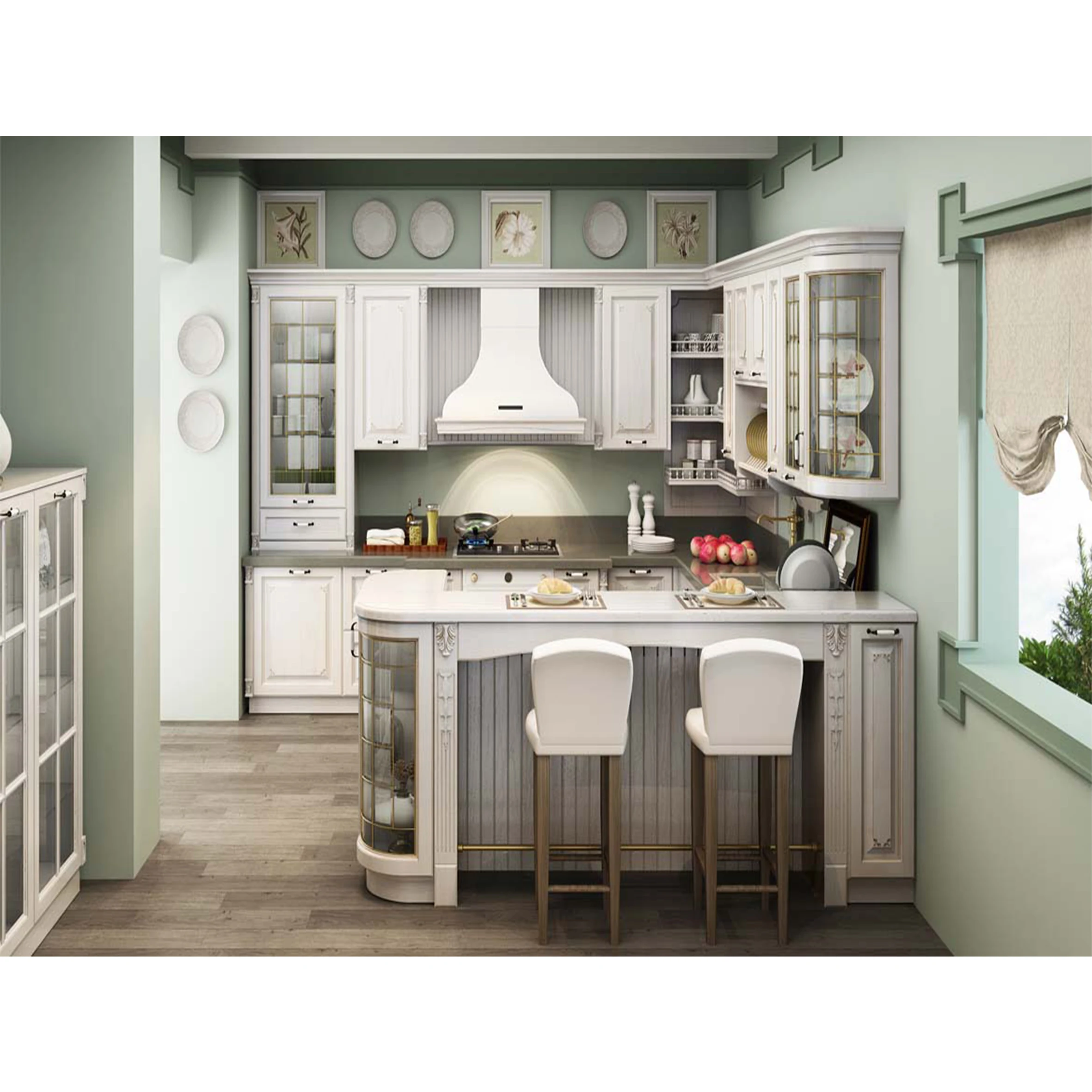 
High Gloss Lacquer New Model Kitchen Cabinet Australia Modern Villa Project High Gloss Lacquer Kitchen Cabinet Furniture 