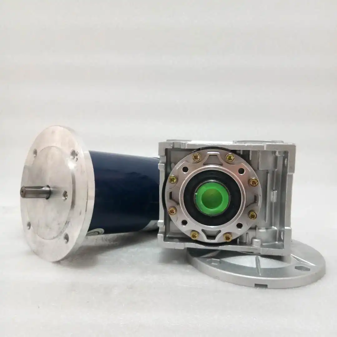 Low speed brushed gear motor 1500W 48V 320Nm permanent magnet DC brushless worm gear reducer motor with forward and reverse