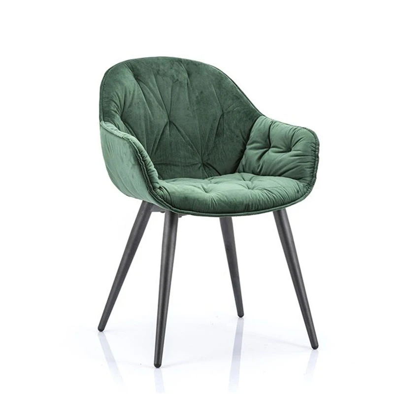  Распродажа с фабрики Stoelen Sillas мебель для дома гостиной стул современный бархат хромированные ножки современные стулья