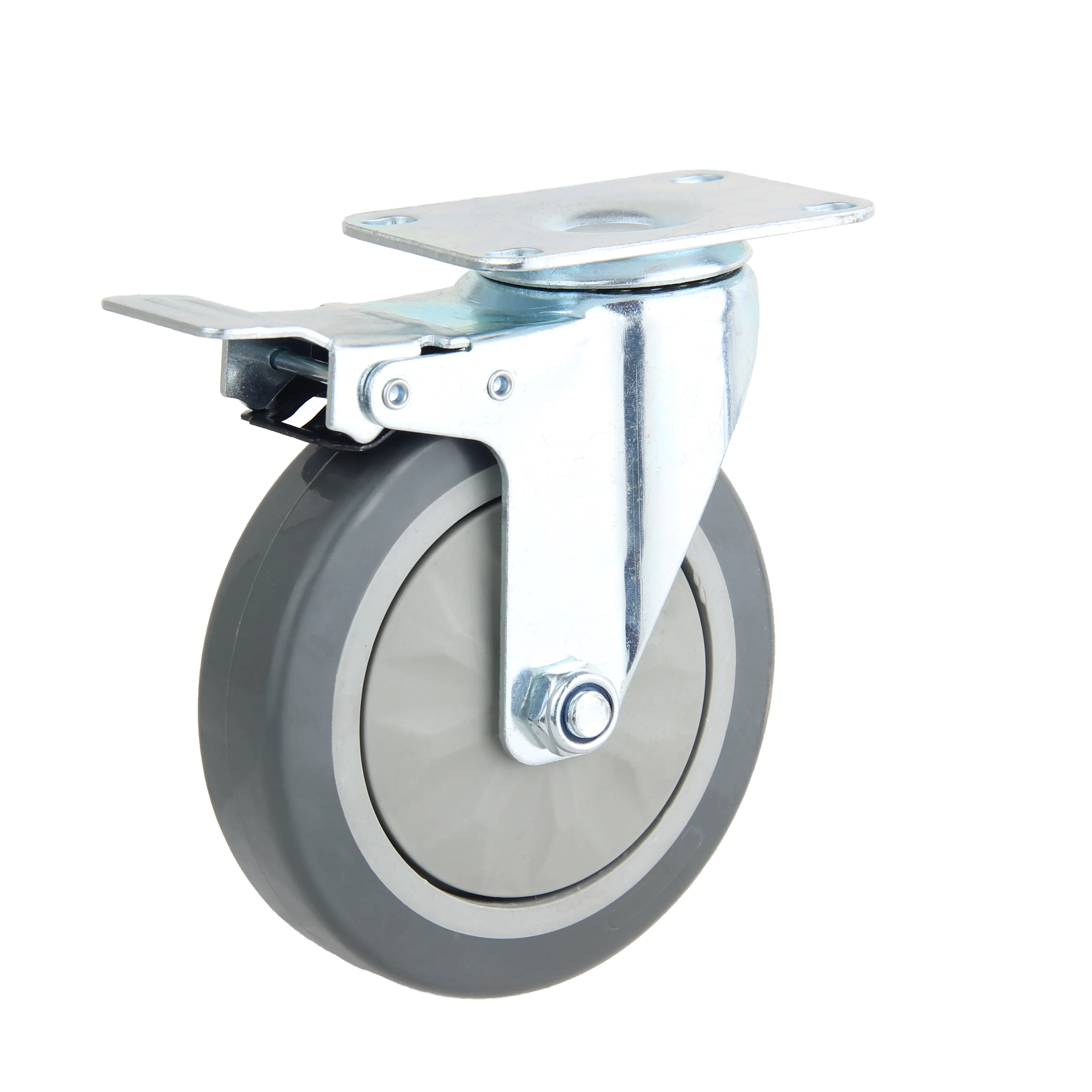 50mm x 32mm 3 inch 4 inch 5 inch shopping cart caster 5 inch shopping cart caster pu wheels supermarket trolley