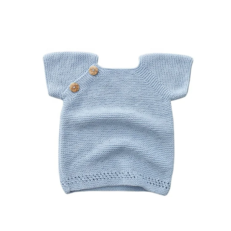 Custom Newborn Crochet Patterns children long Sleeve Knitwear Wool Baby Knitting jumper Sweater