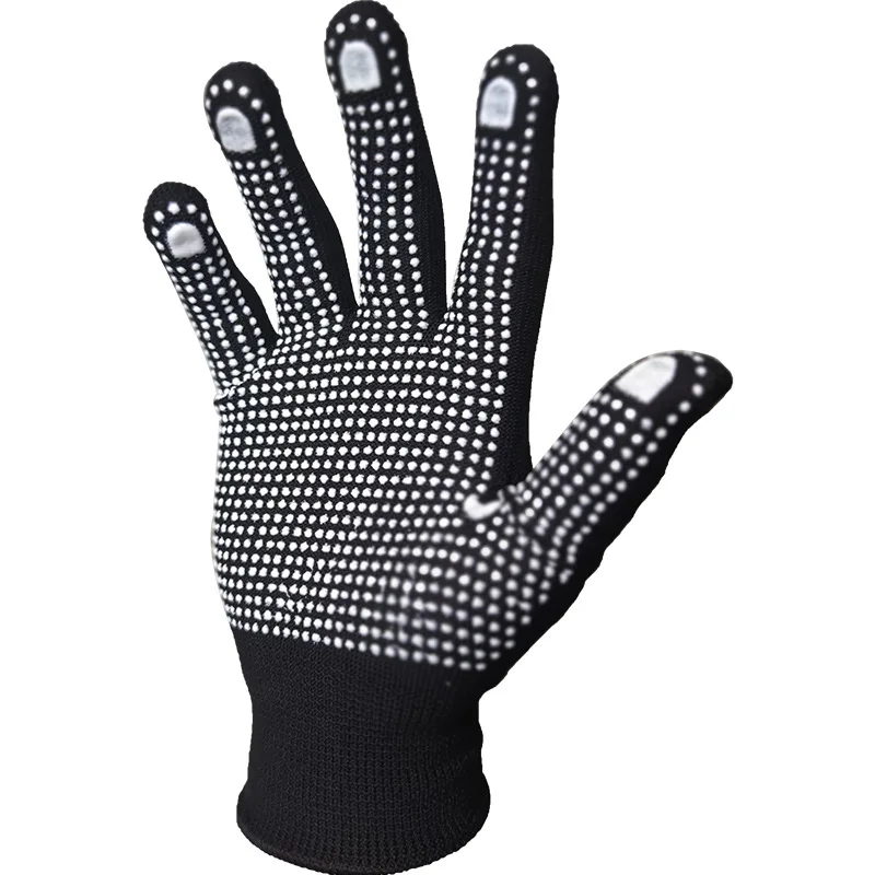 Summer Thin Working Gloves Nylon Dispensing Climbing Fishing Riding Leaking Fingers Gardening Wear-Resistant Knitting