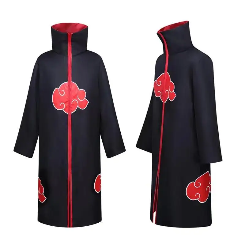 Akatsuki Cartoon Character Cosplay Prop Anime Costume Cloak Party Obito Itachi cos Comic Con
