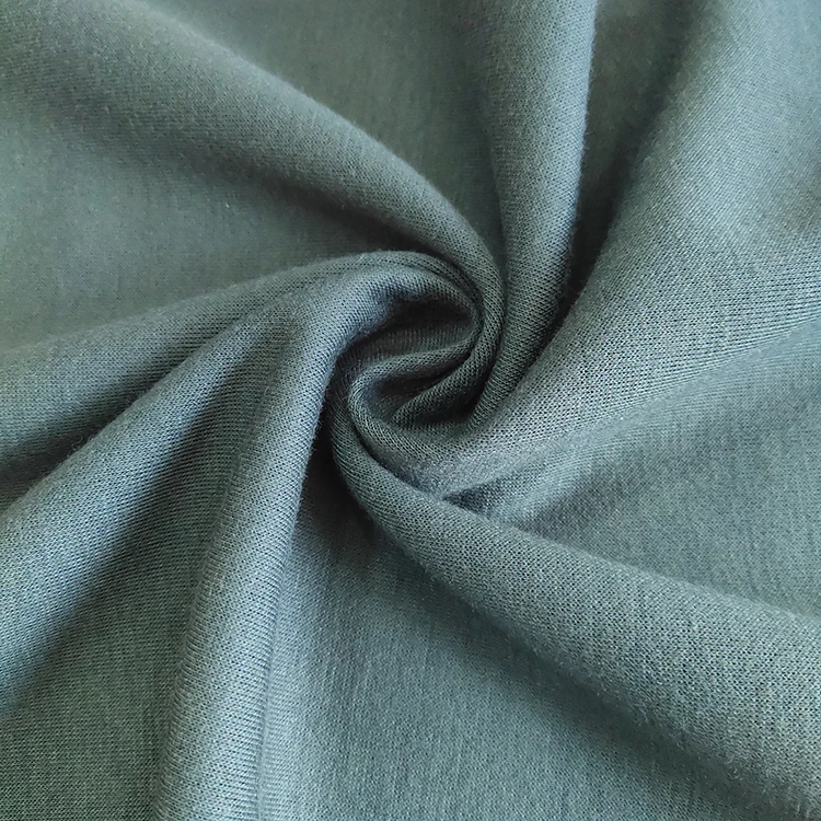 
Thick interlock fabric plain dyed 100% polyester knit interlock fabric for pants and suits 