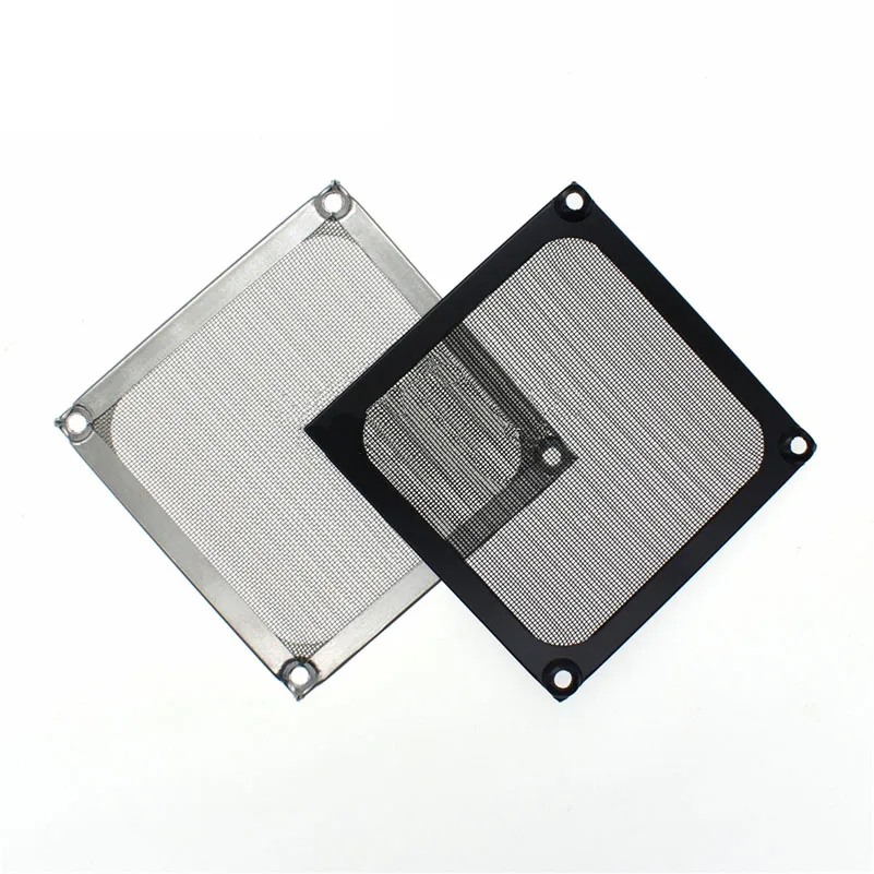 6/8/9/12cm 120mm cooling fan dust mesh cover chassis stainless steel aluminum frame protection filter cover fan grill
