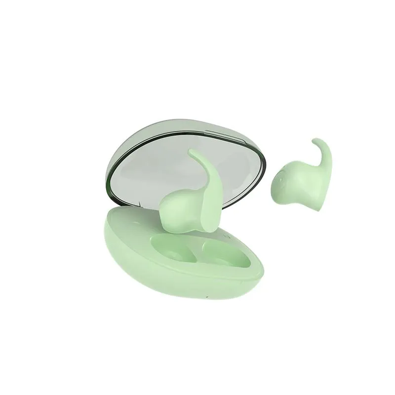 Transparency Space capsule Soft Silica Gel Ear Wing Earphones