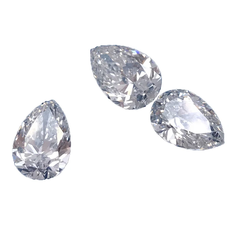 1Heart Lab Created White Pear Cut hpht Rough Diamond Manufacturer