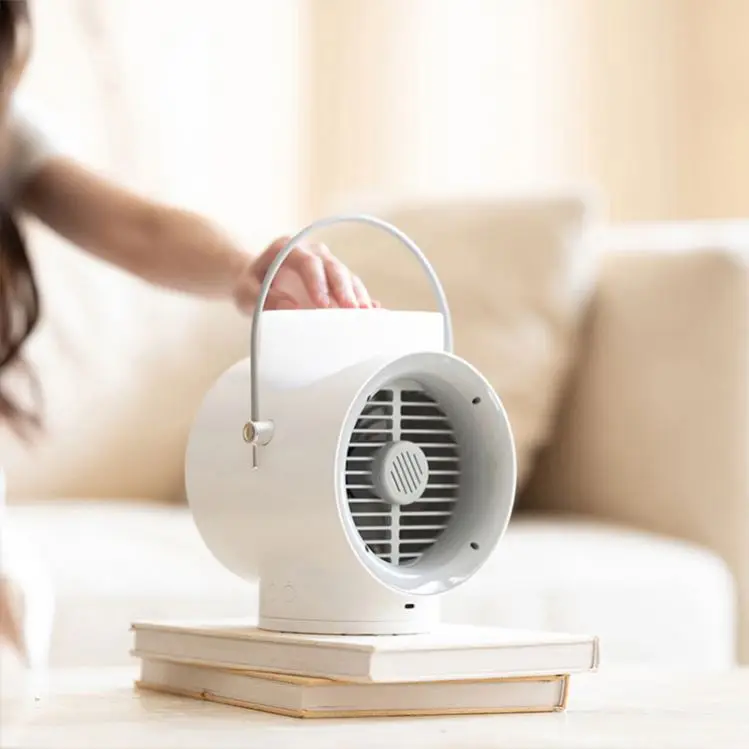 Summer new desktop usb fan mini portable air conditioner fan with night light portable aromatherapy air cooler