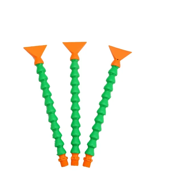 Flat Nozzle Plastic Flexible Liquid Cooling Pipe 3/8 Mist For Lathe Milling CNC Machine