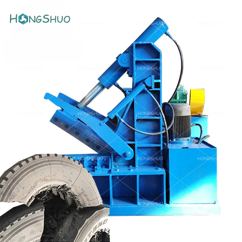 Full Auto Double Shaft Automatic Tyre Recycling Machine/Waste Tire Recycling Equipment