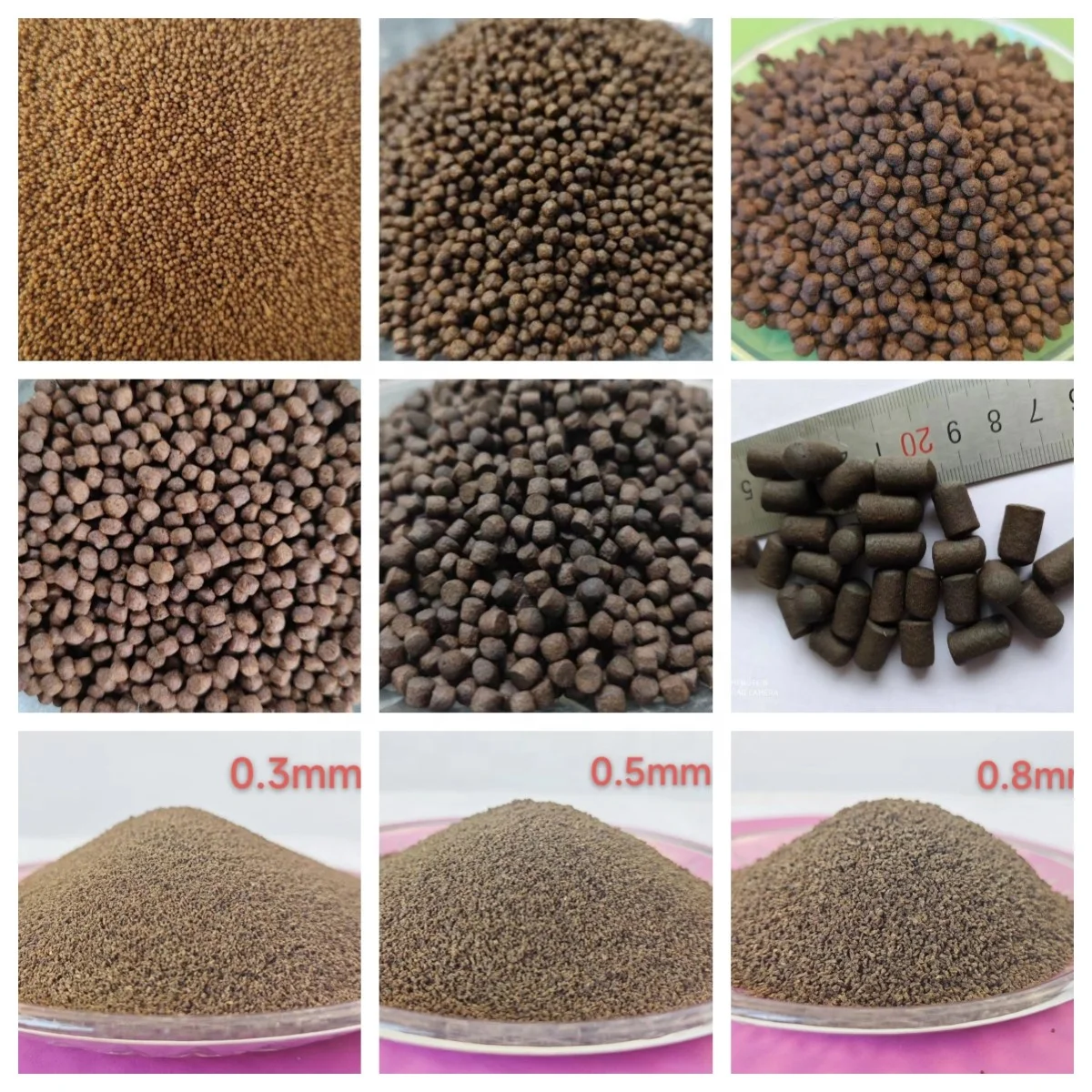 1000kg/h -1200kg/h Complete Floating sinking fish feed processing line making machine