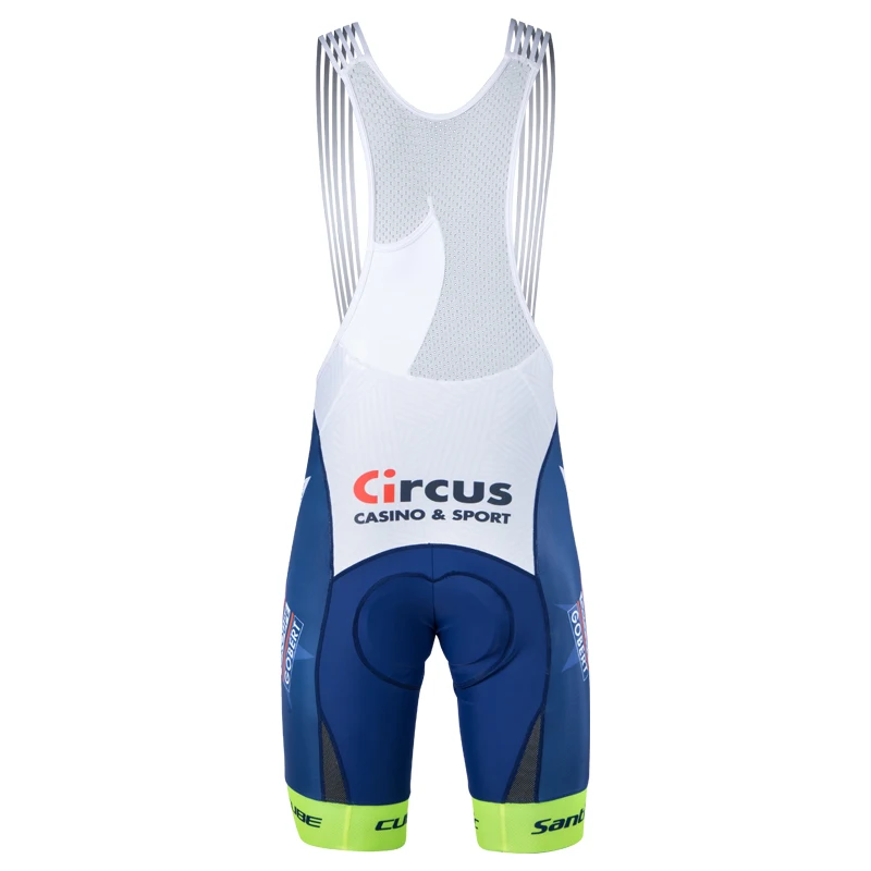 
4D breathable custom men cycling short bibs 