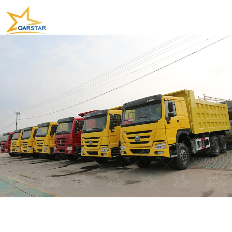 Howo 10 tyres 6 tyres tipper truck for sale