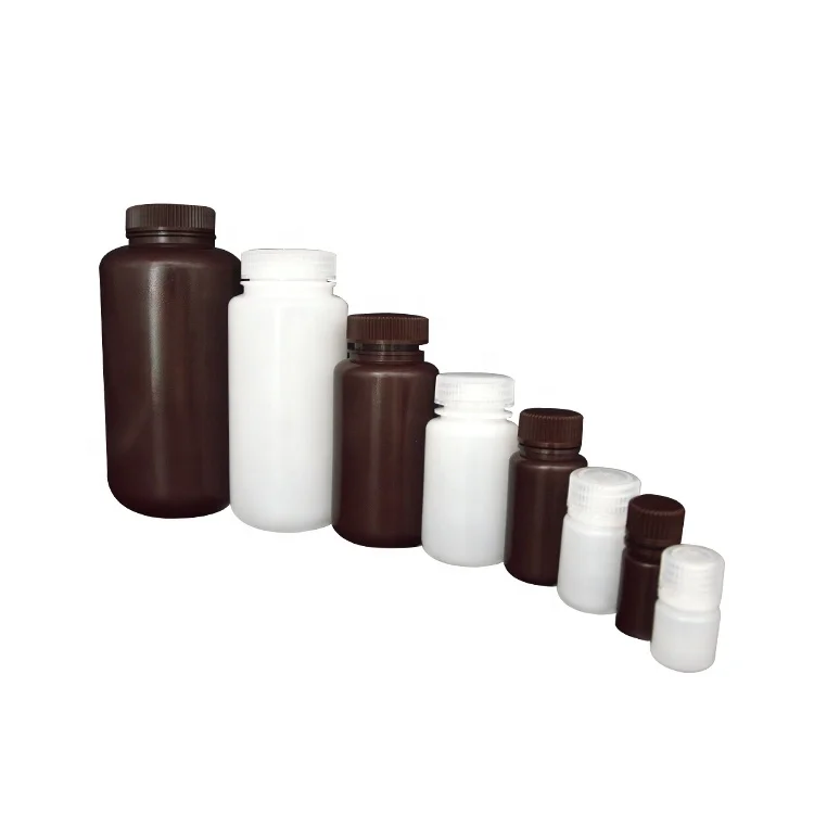 wholesale suqare biochemical reagent bottle pp for laboratory