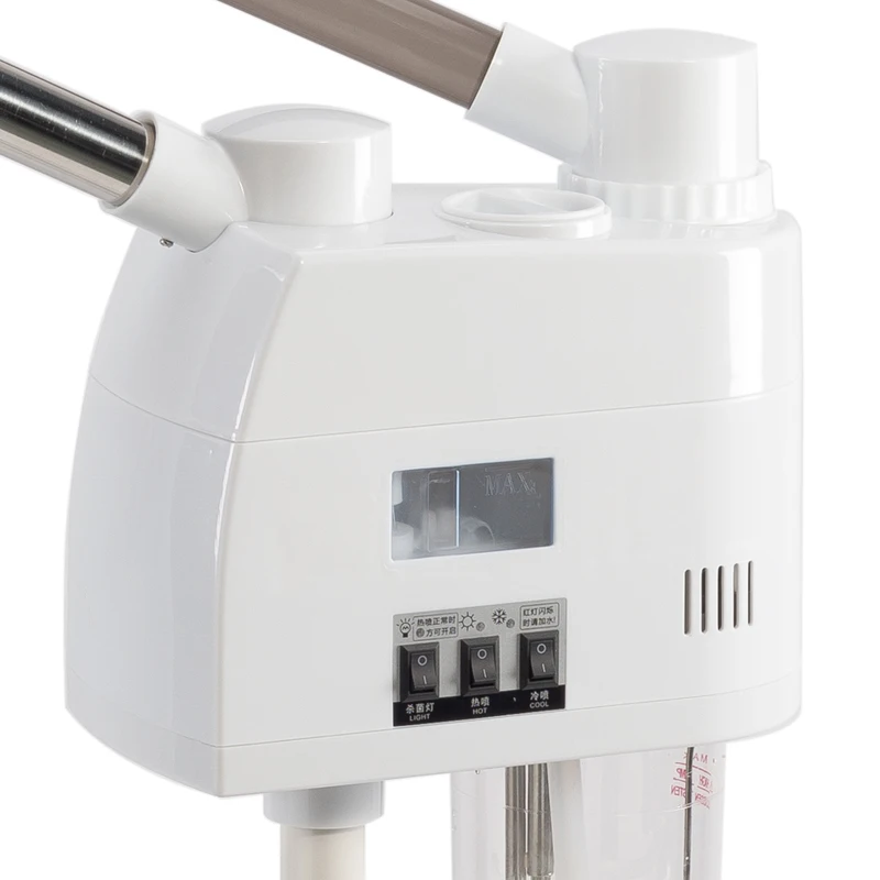 Beauty salon ozone hot and cool facial steamer
