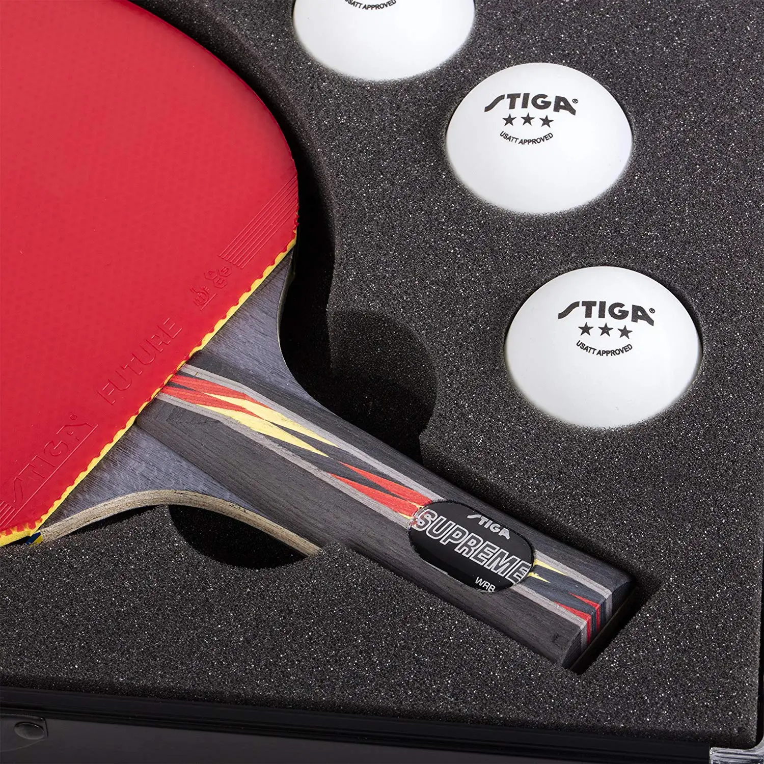 tibhar stigar nittaku butterfly hard carrying aluminium Table Tennis racket case