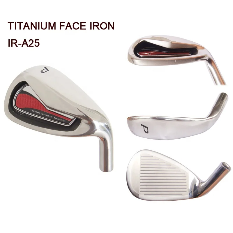 Factory OEM production Wholesale casting 431 stainless steel Titanium face child golf stick cavity iron heads only