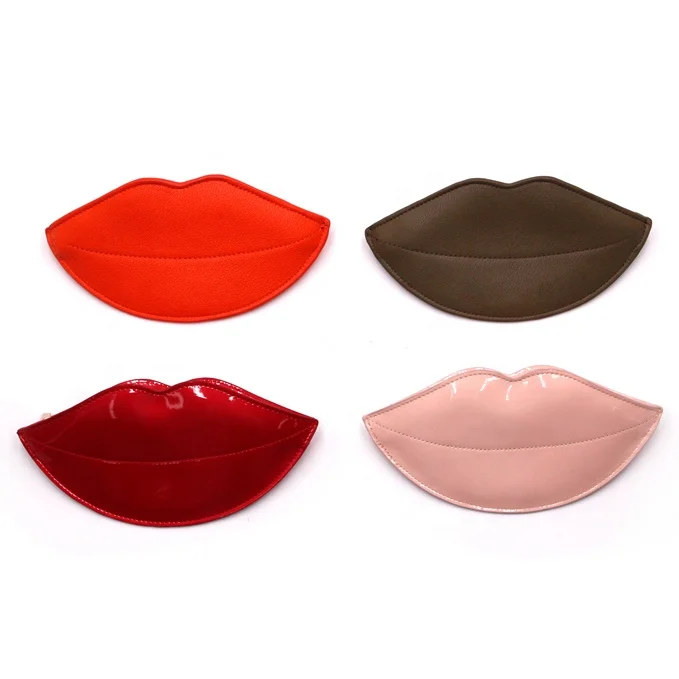 2022 Fashion Design New Style Casa Zeta Jones Beauty Special  Makeup Lip Shaped Cosmetic Bag