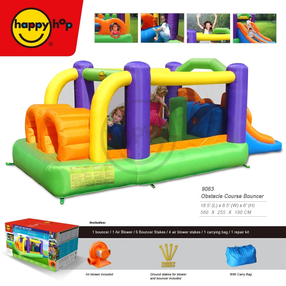 Happyhop Inflatable Kids Jumping Bouncer-9063,inflatable obstacle games,inflatable obstacle course
