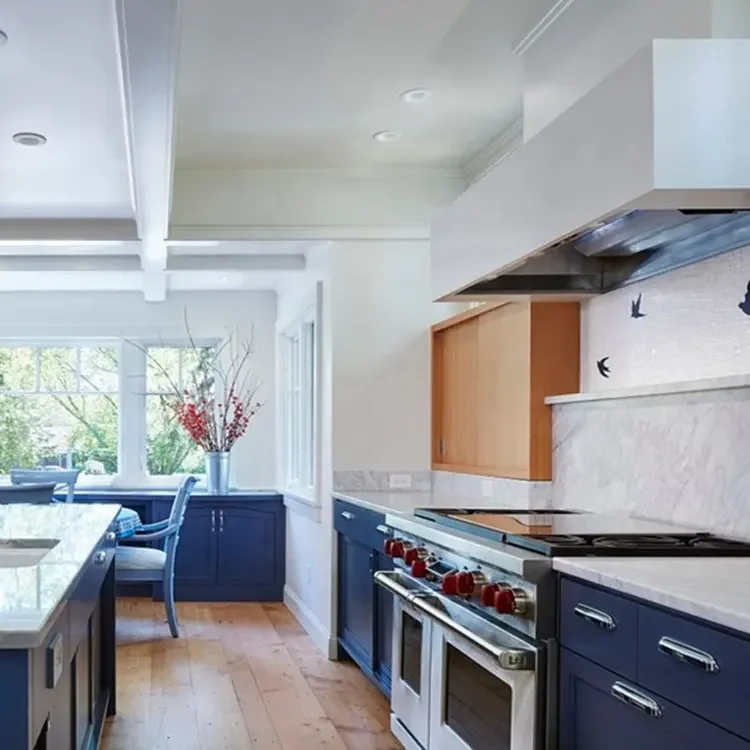 Plywood Ready Made White Shaker Kitchen Cabinets Factory Price Discontinued