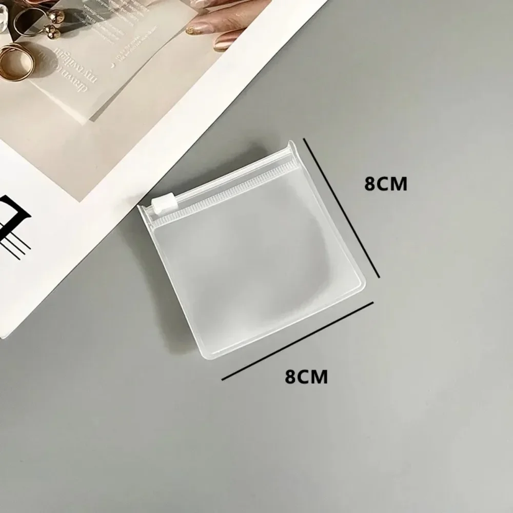 Wholesale  Custom Logo Packaging Transparent Plastic Bags Zipper Bag for Packaging Jewelry Bags