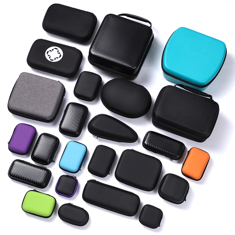 EVA Storage Bag Mobile Hard Disk Bag Earphones Digital Electronic Accessories Organizer Multifunctional Waterproof Travel Case