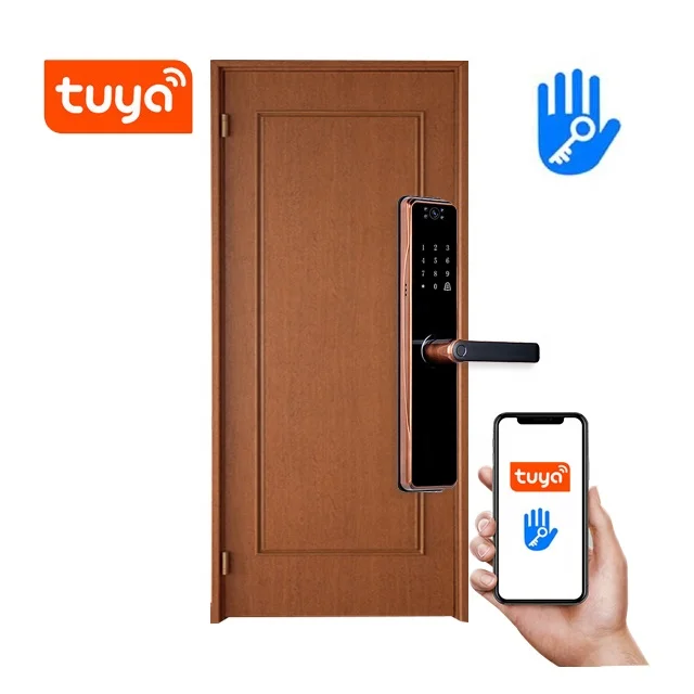 Pakistan 25mm Small  TUYA APP cerradura inteligente digital biometric smart lock with TTLOCK Blue tooth