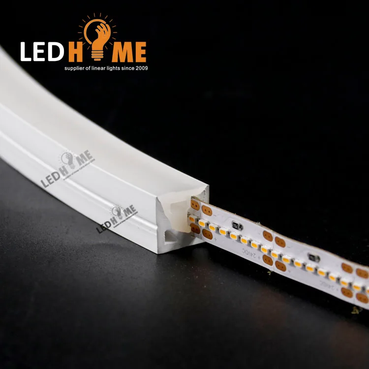 Square 12mm*12mm Waterproof IP65 IP67 flexible led silicon neon tube for indoor and outdoor decoration
