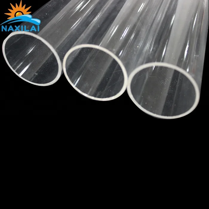 Naxilai Original Factory Customized acrylic pipe sizes acrylic round tube transparent acrylic tube