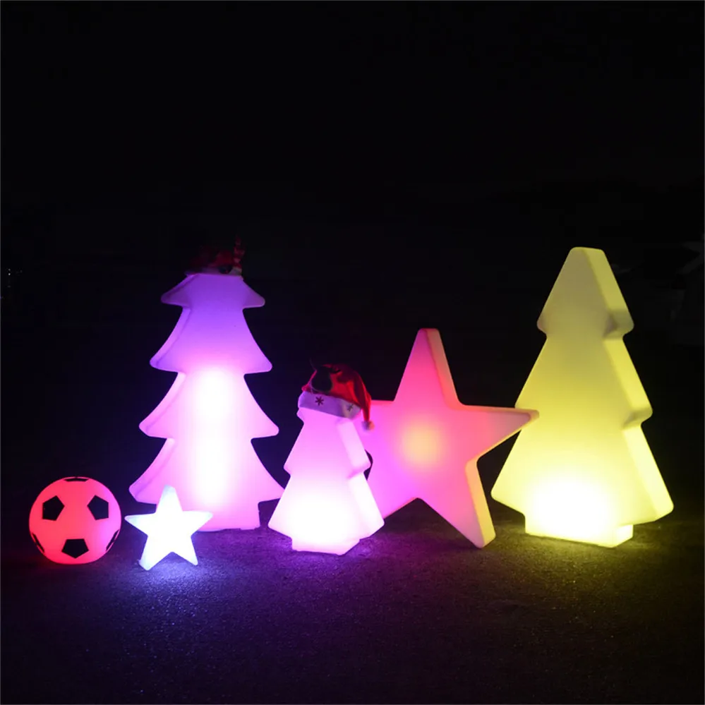 
waterproof outdoor rechargeable modern cordless portable led table night light lamp led light columns 