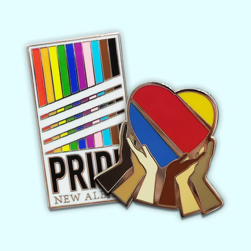 Custom Design Round Metal Pin Logo Gold Plating Lapel Pins Custom Soft Hard Enamel Pins