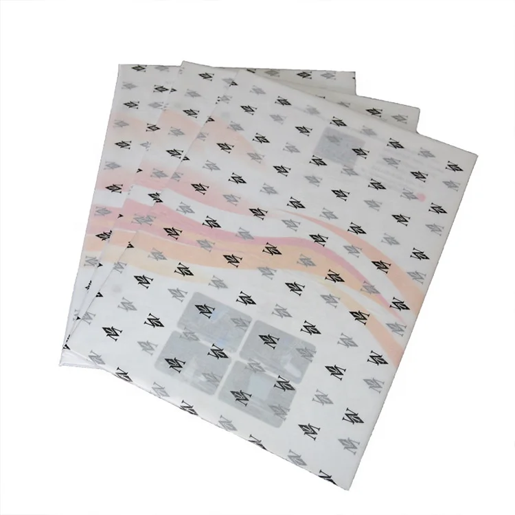 
Copy paper custom printed logo pattern footwear packaging paper shoe box translucent moisture-proof copy paper 