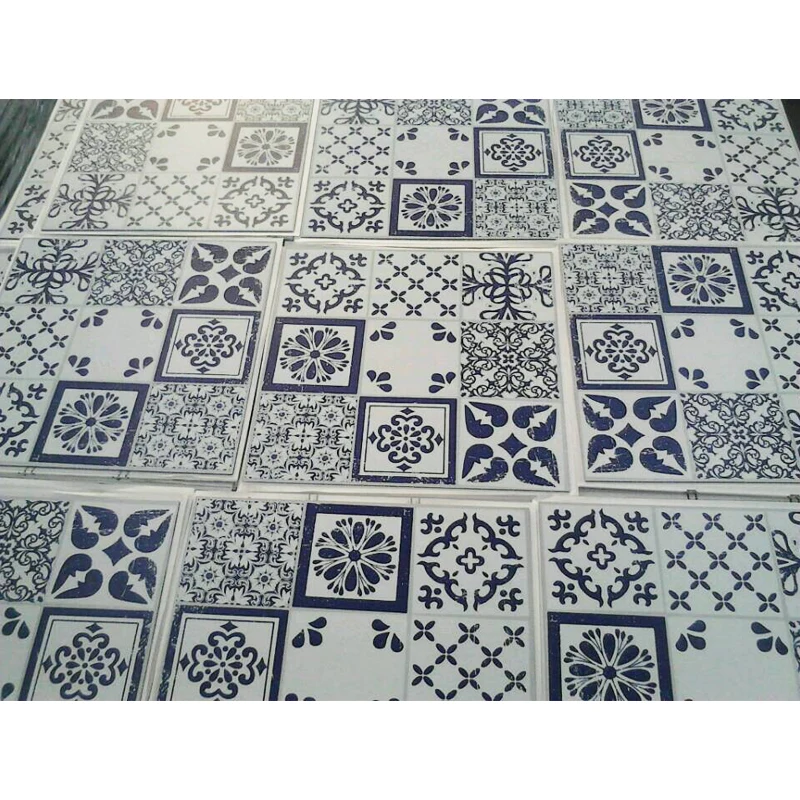 Bathroom Using 100% Pure New Material  Peel And Stick Vinyl Floor Tile Parquet Design Self Adhesive PVC Vinyl Floor Tile