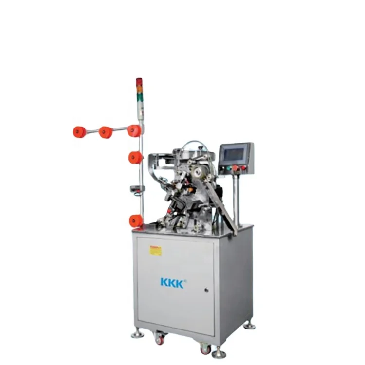 KKK Fancy nylon zipper, plastic zipper  slider mounting machinery zipper making machine Fermuar Makinesi