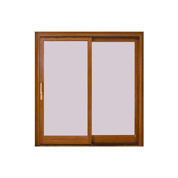 China or Germany hardware Building wooden color sliding window design Tempered Glass Window