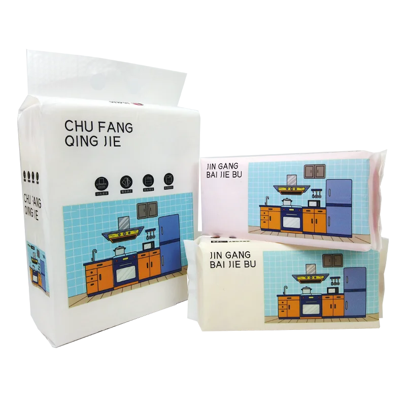 Customizable New Technology Other Household Cleaning Tools Deep Cleaning Disposable Dish Towels Kitchen Scrub Cloth