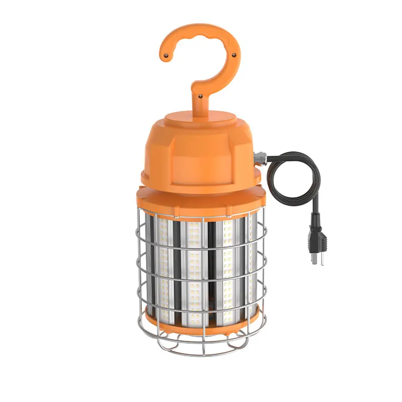 High bright portable jobsite lighting led temporary high bay work light 80W 100W 150w construction temporary led lights