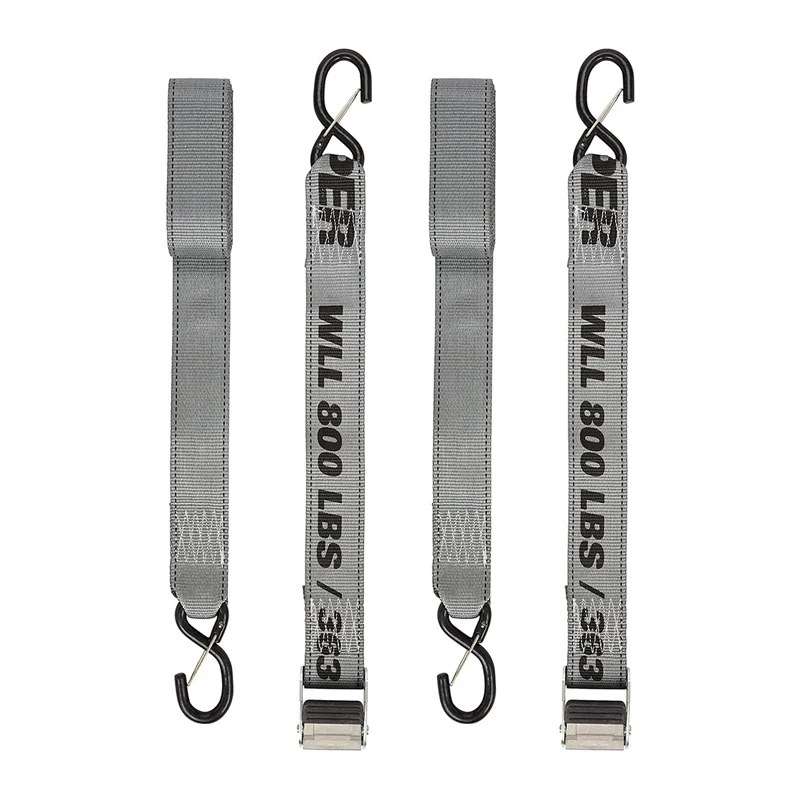 ratchet tie down lashing straps 25mm 800LBS polyester belt material cargo lashing straps bel