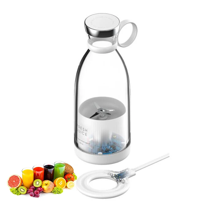 350ml hand cup electricity fruit  portable  blender mango orange apple fruit juicer