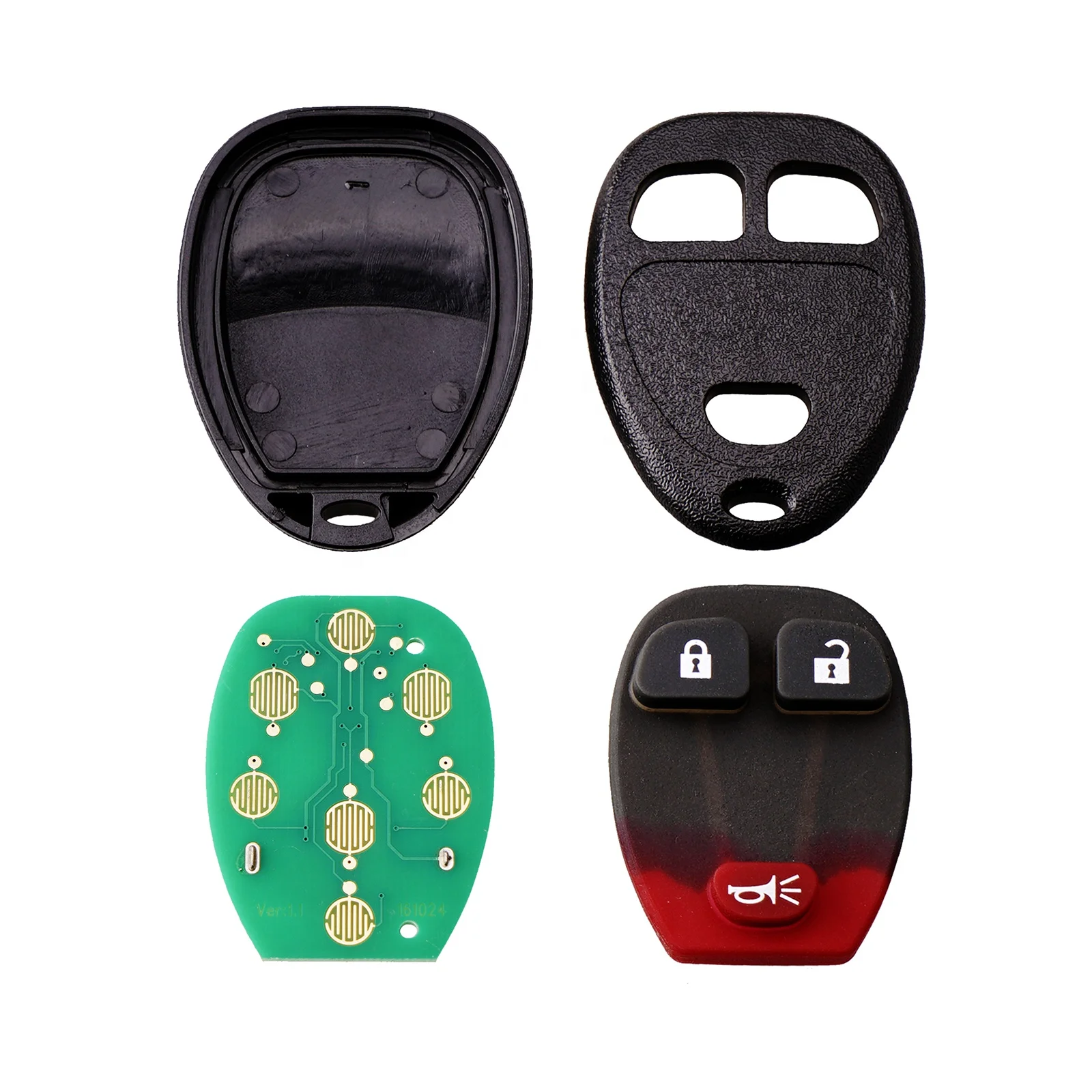 Wholesale OEM 3 Buttons Car Key Fob Remote For2009 2010 2011Buick Terraza Chevy HHR Uplander Saturn Relay 315MHz FCC ID:KOBGT04A