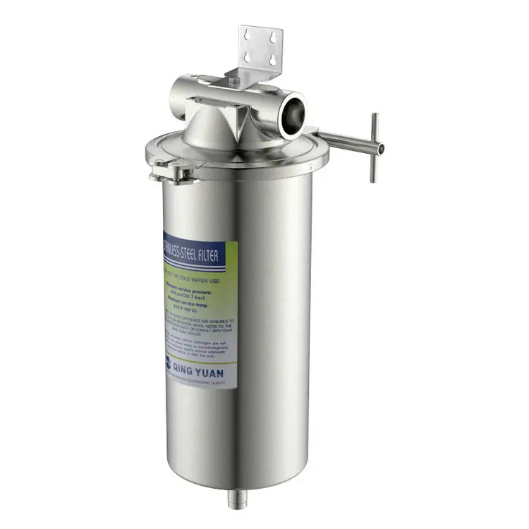 HONG HUI ILF-10C High Pressure Big Blue Stainless Steel Water Filter System Water Filter Housing