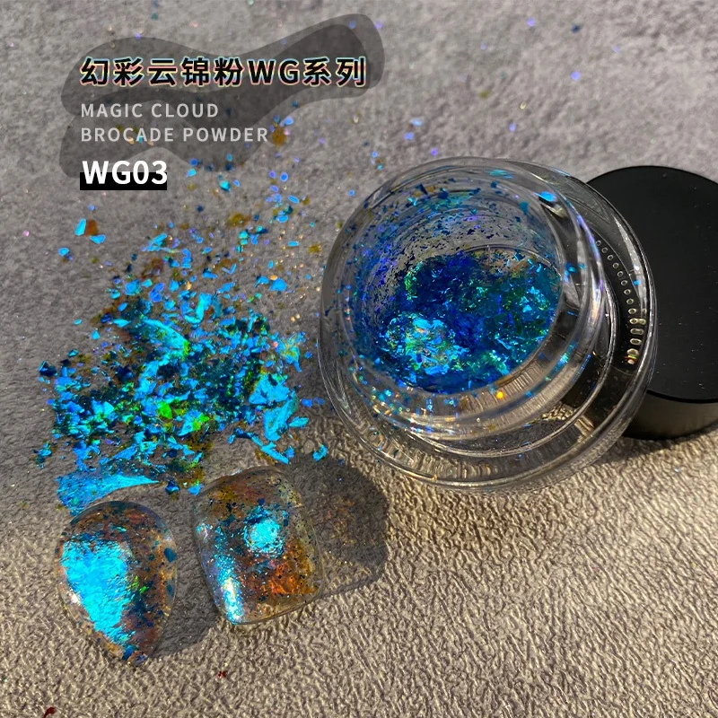 Manufacturer  Chameleon Opal Flakes Cosmetic Glitters  Aurora Powder Makeup pigment