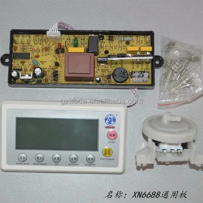 Горячая Распродажа XN-6688 универсальная стиральная машина PCB, стиральная машина, контрольная панель, xn-6688 стиральная машина PCB с ЖК-дисплеем,