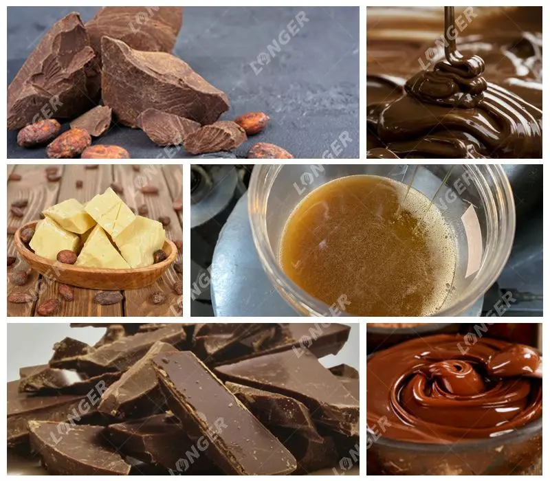 Automatic Oatmeal Chocolate Making Machine Video Chocolate Spread Production Line Of  Longer