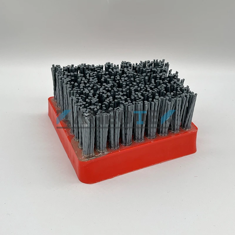 KANEOTEK Silicon Carbide Antiquing Frankfurt Abrasive Brushes For Granite Marble Stone & Concrete Floor
